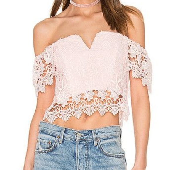 Yumi Kim Tops - HOST PICK Yumi Kim Off-The-Shoulder Cropped Top